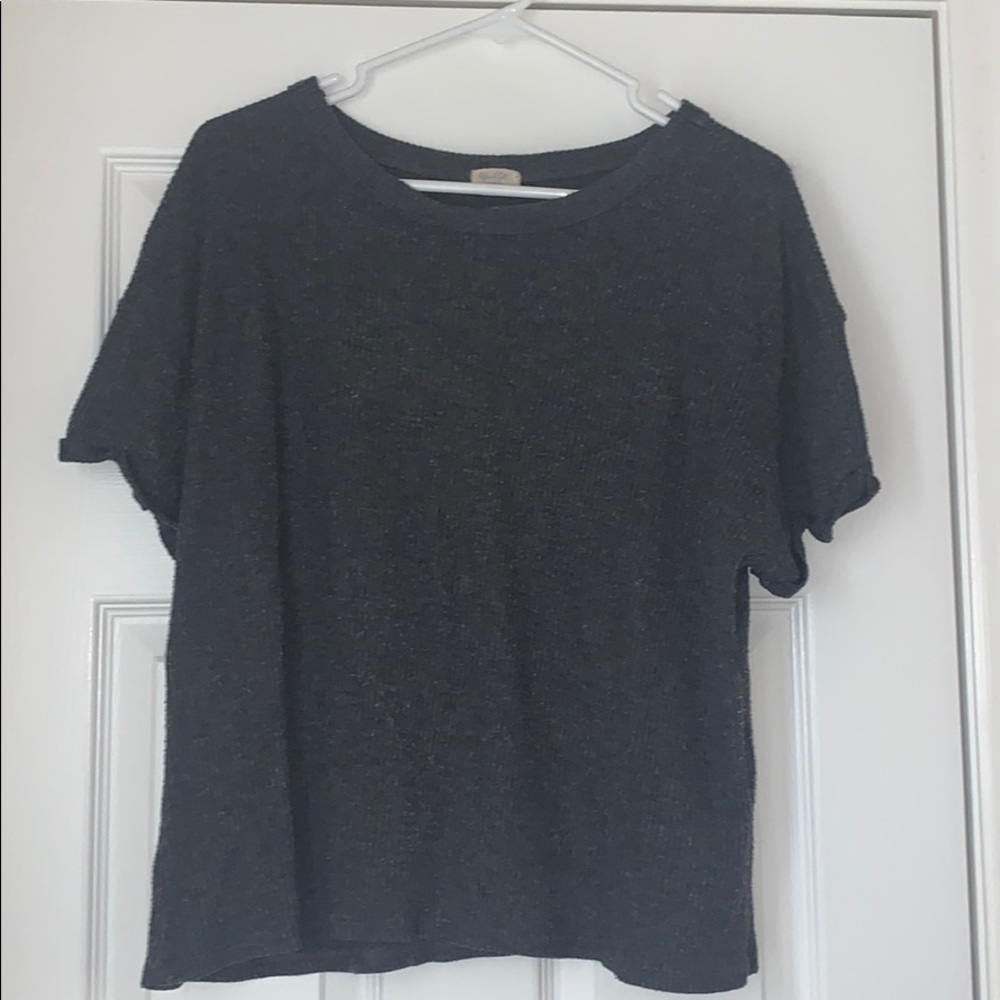 Brandy Melville gray shirt